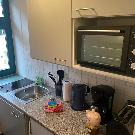 Apart-hotel H&h Studio-apartments Im Zentrum Jedes Mit Kuechenzeilen - 24h Check In Greifswald