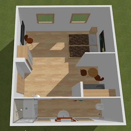 H&h Studio-apartments Im Zentrum Jedes Mit Kuechenzeilen - 24h Check In