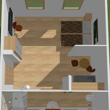 Aparthotel H&h Studio-apartments Im Zentrum Jedes Mit Kuechenzeilen - 24h Check In Greifswald