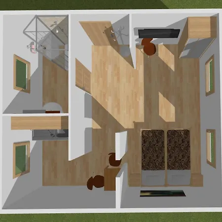 H&h Studio-apartments Im Zentrum Jedes Mit Kuechenzeilen - 24h Check In Ξενοδοχείο με διαμερίσματα