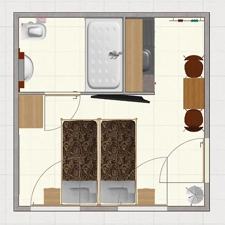 H&h Studio-apartments Im Zentrum Jedes Mit Kuechenzeilen - 24h Check In Ξενοδοχείο με διαμερίσματα