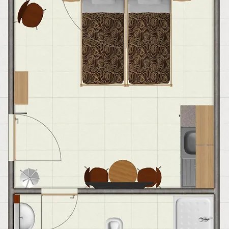 Apart-hotel H&h Studio-apartments Im Zentrum Jedes Mit Kuechenzeilen - 24h Check In Greifswald