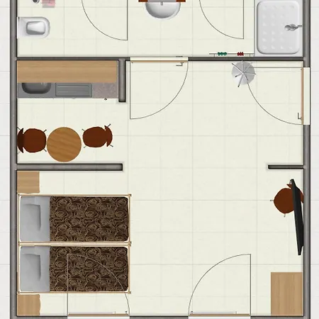 H&h Studio-apartments Im Zentrum Jedes Mit Kuechenzeilen - 24h Check In