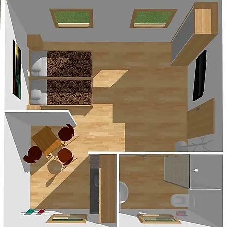 H&h Studio-apartments Im Zentrum Jedes Mit Kuechenzeilen - 24h Check In