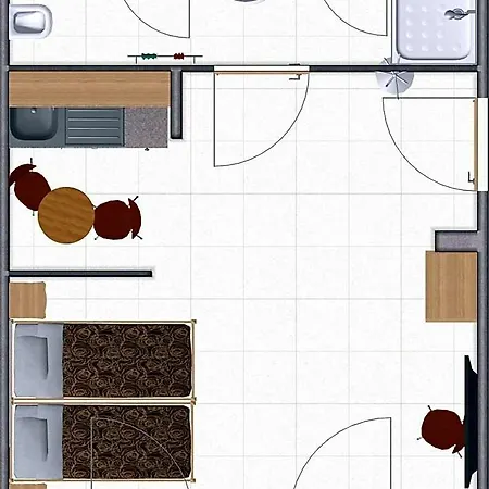 H&h Studio-apartments Im Zentrum Jedes Mit Kuechenzeilen - 24h Check In 3* Greifswald