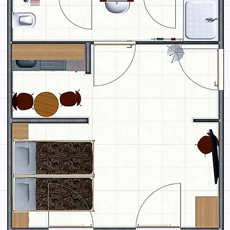 Aparthotel H&h Studio-apartments Im Zentrum Jedes Mit Kuechenzeilen - 24h Check In 3*